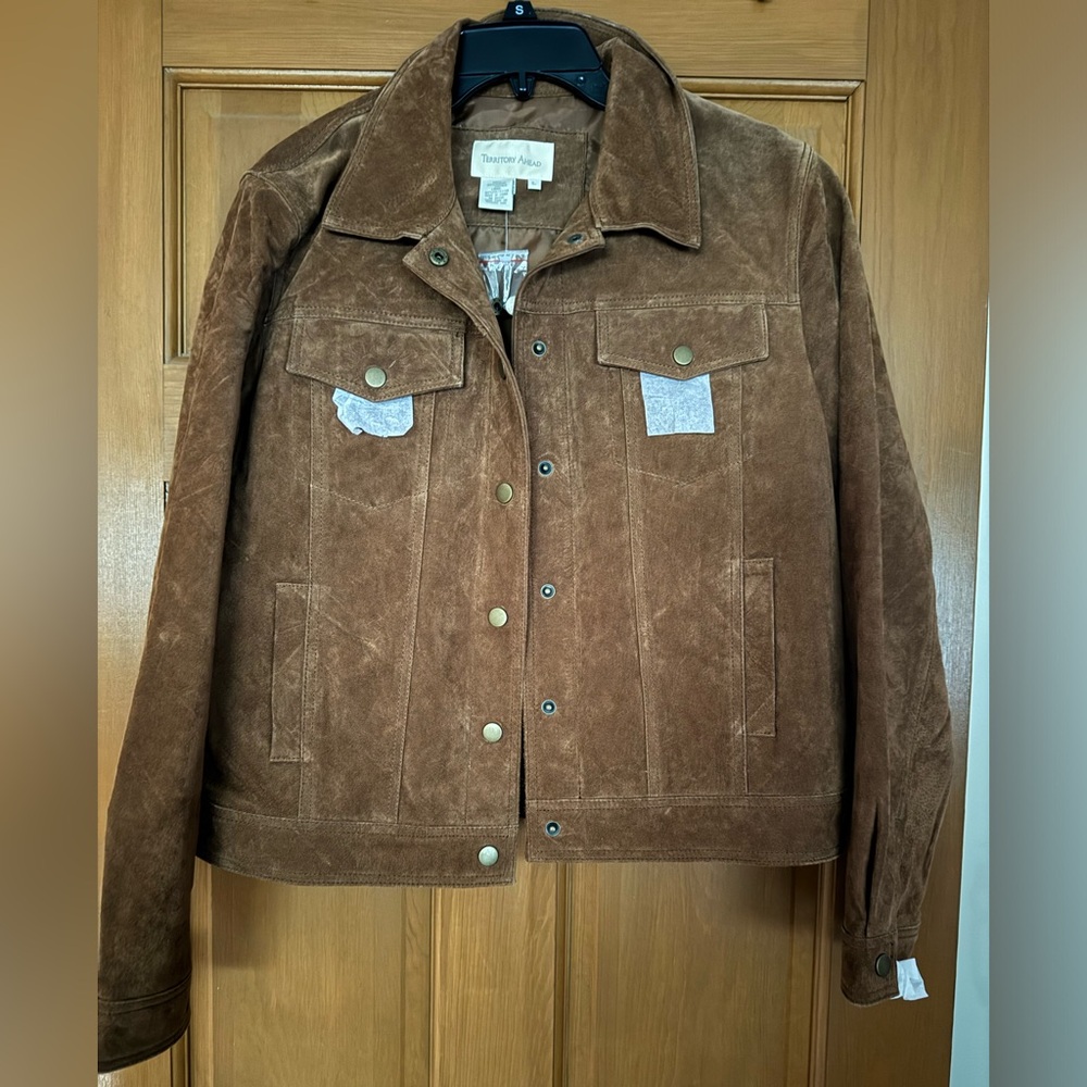 Gorgeous washable suede jacket